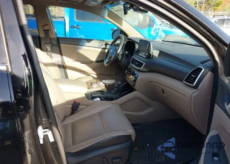 2021 Hyundai Tucson Ultimate из США, поврежденный, VIN KM8J3CAL9MU410831